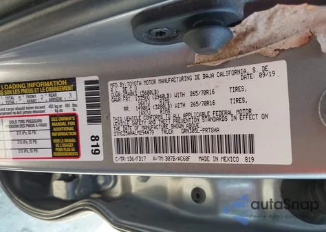 2020 Toyota Tacoma Trd Off-Road z USA, uszkodzony, nr VIN 3TMCZ5AN4LM294479